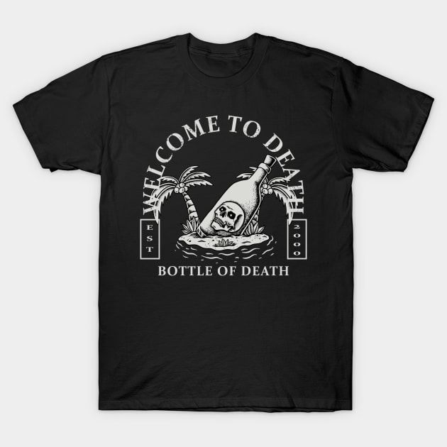 death certificate T-Shirt by three.gu